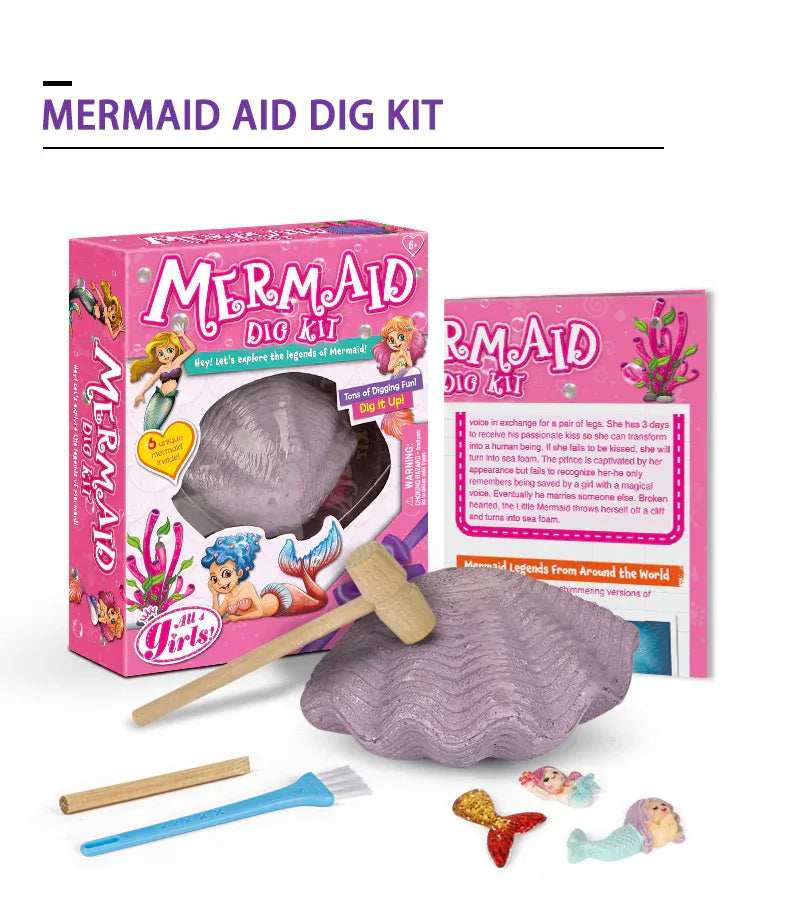 Mermaid Dig Kit for kids in Kuwait